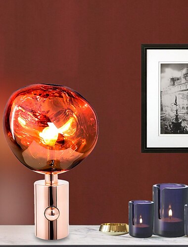  Luminária de Mesa / Luz de Leitura Proteção para os Olhos / Decorativa Contemporâneo Moderno / Tradicional / Clássico Para Quarto / Escritório Metal Rosa Dourado