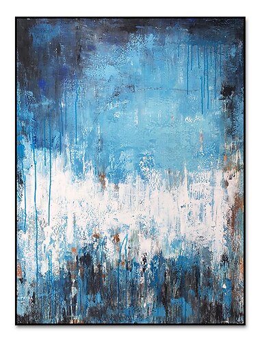  Peinture à l'huile faite à la main toile acrylique art mural décoration abstraite moderne pour la décoration intérieure roulée sans cadre peinture non étirée