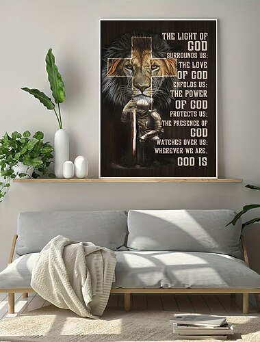  Wandkunst-Leinwand, spirituelle christliche Drucke und Poster, Bilder, dekorative Stoffmalerei für Wohnzimmer, Bilder ohne Rahmen