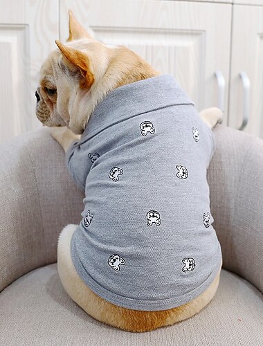  Cachorros Gatos Moletom Moda Casual Respirável Ao ar livre Casual / Diário  Roupas de cachorro para cachorro