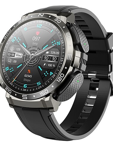  Headset Smartwatch TWS Zwei in Eins Drahtlos Bluetooth Doppelohrhörer Anruf Gesundheitsüberwachung Blutdruck Sport Musik Smartwatch