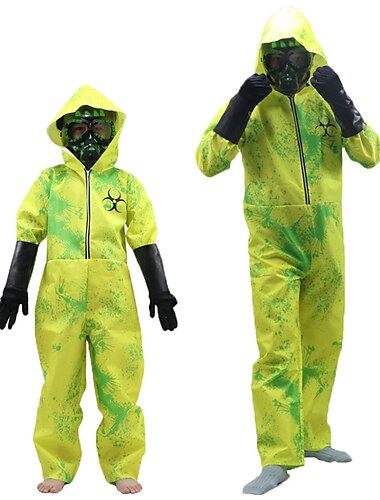  Resident Evil Cosplay Cosplay Kostüm Maskerade Kinder Erwachsene Herren Damen Jungen Austattungen Halloween Halloween Maskerade Halloween Karneval Maskerade Einfaches Karnevalskostüm