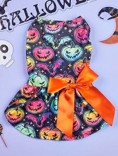  Hund Katze Kleid Party Lustig Winter Wasserdicht Atmungsaktiv Weich Waschbar Bequem Outdoor Halloween Alltagstauglich Hundebekleidung for Bichon Frise Zwergspitz Baby Haustier Papillon Klein