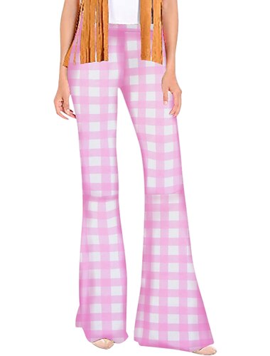  Retro Vintage Boho 1970s Trousers Bell Bottom Pants Wide Leg Pants Hippie Women's Masquerade Party / Evening Bachelorette Party Pride Parade Adults' Pants