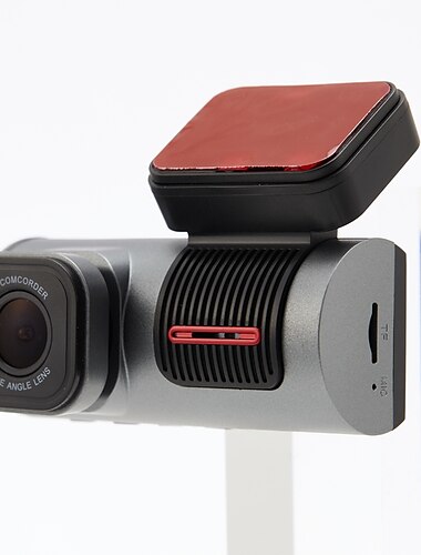  K1-302 1080p Ny Design / HD / med bakre kamera Bil DVR 170 grader Vid vinkel 3 tum IPS Dash Cam med WIFI / GPS / Nattseende 4 infraröd LED Bilinspelare