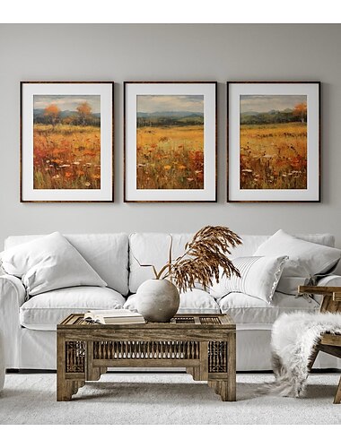  الخريف المناظر الطبيعية جدار الفن قماش يطبع والملصقات صور قماش اللوحة الزخرفية لغرفة المعيشة صور بدون إطار