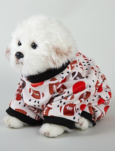  Cachorros Gatos Moletom Festa Engraçado Inverno Respirável Macio Lavável Confortável Ao ar livre dia das Bruxas Casual / Diário Roupas para cães for Bichon Frise Pomerânia Animais de Pequeno Porte