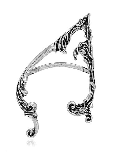  Elfo Dia das Bruxas Ear Cuffs punk gótico Adulto Mulheres Dia Das Bruxas Carnaval Fantasias fáceis de Halloween Vestir-se