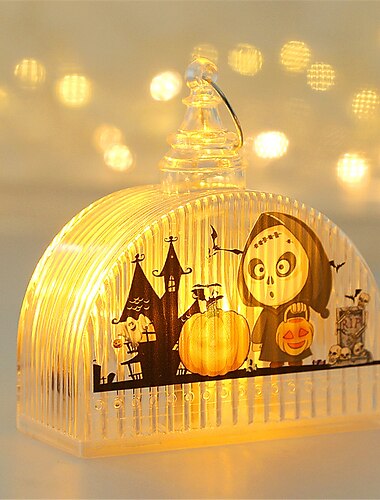  Halloween-Kürbislaternen, Handlaternen für Kinder, dekorative Halloween-Ornamente, leuchtende Requisiten, Party-Kleiderbügel