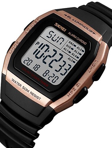 Herren Digital Wasserdicht Sport Uhren Männer Armee Militär Quarz Uhr Männliche Armbanduhr