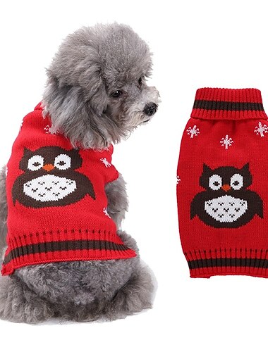  犬用 猫用 セーター ジャンパー ファッション パーティー 冬 ウォーム 高通気性 ソフト 洗濯可 快適 アウトドア ハロウィーン カジュアル／普段着 犬服 for ビジョンフリーゼ ポメラニアン 赤ちゃんサイズ パピヨン Small