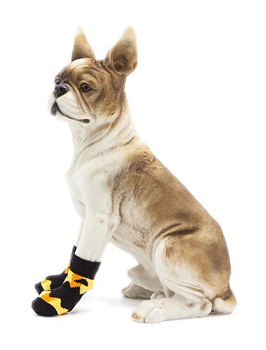  Câini Pisici Șosete Sport minimalist Casul Zilnic Iarnă Cald Lavabil Comfortabil În aer liber Voiaj Casul / Zilnic Mers Îmbrăcăminte pentru câini for Husky Labrador Corgi Bichon Frise Small