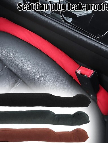  2 piezas de relleno de espacio para asiento de coche universal suave a prueba de fugas almohadillas a prueba de fugas