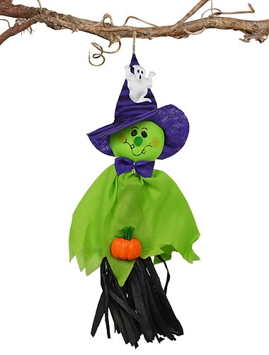  2/10 Stück Halloween-Vogelscheuche Horror-Geist-Hängeanhänger Halloween-Party-Bar-Dekorationszubehör