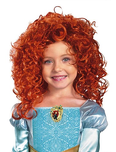  Verkleidung Merida Perücke Halloween Cosplay Party Perücken