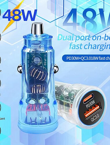  Ladestation 48 W Ausgangsleistung 1 Hafen Auto-Ladegerät ASTM Sicherheitsschutz Für Mobiltelefone Tablette iPhone iPad Handy Tablets