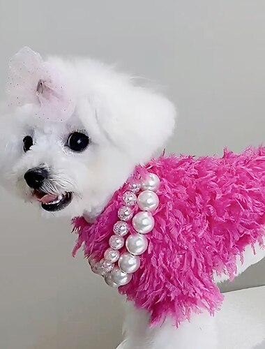 Senhoras roupas para cães outono e inverno hoodies roupas para cães peles animais de estimação europeus e americanos gato