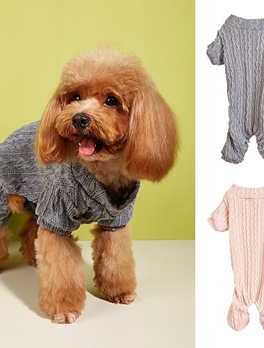  Chien Chat Pull Mode Mignon Hiver Respirant Doux Lavable Confortable Extérieur Décontracté Quotidien Vêtements pour Chiens for Bichon Frisé Spitz Nain Bébé Animal Papillon Petit