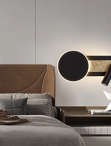  Lightinthebox LED-Wandleuchte, LED-Wandleuchter aus Acryl mit Strahler, Wandleuchte, geeignet für Wohnzimmer, warmweiß, 110–240 V