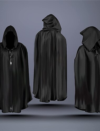  Retrò Vintage Punk & Gotico Medievale Mantello con Cappuccio Scialli Medico della peste Vichingo Ranger Elfico Costume Per uomo Per donna Mascherata Festa / Sera Adulti Mantello