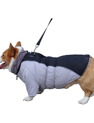  Hund Katze Mäntel Geschirr Jacke Mode Niedlich Winter Wasserdicht Atmungsaktiv Weich Waschbar Bequem Outdoor Alltagstauglich Hundebekleidung for Bichon Frise Zwergspitz Baby Haustier Papillon Klein