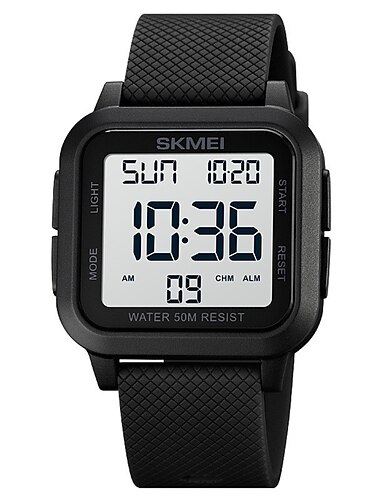  SKMEI 1894 Militär-Wasserdichte Digitaluhr für Männer Outdoor Stoßfeste Sport Armbanduhr Modischer Elektronischer Stil