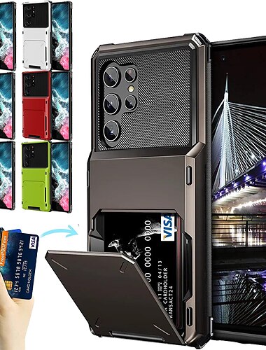  teléfono Funda Para Samsung galaxia S25 S24 S23 S22 S21 ultra plus S20 Funda Trasera Protector de cuerpo completo Resistencia a caídas de cuatro esquinas Anti-Arañazos TPU ordenador personal