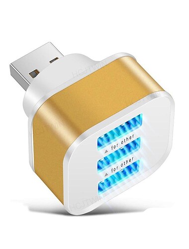  Neuer 2.0 Hub Extender 3-Port erweiterter USB-Splitter USB-Hub-Hub