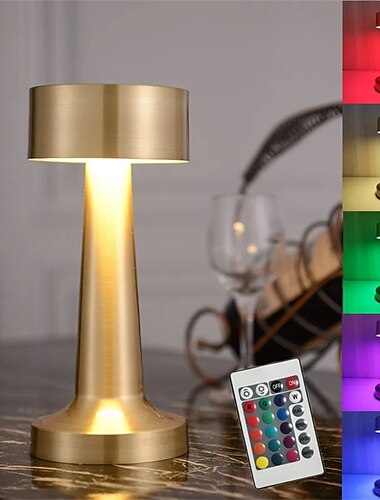  usb 16 barev usb nabíjení dotyková kovová stolní lampa moderní minimalistický styl bar ložnice dekorace obývacího pokoje stolní lampa