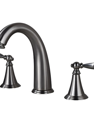  weitverbreitete Badarmaturen, Waschbeckenarmaturen, Waschbeckenarmaturen mit zwei Griffen und Kalt- und Warmwasserschlauch