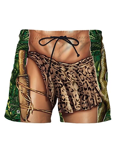  Homens Gráfico Calção Shorts de verão Shorts de praia Cintura Média Roupa de rua Havaiana Designer Casual Diário Feriado Com Cordão Cintura elástica Impressão 3D Designer Roupa