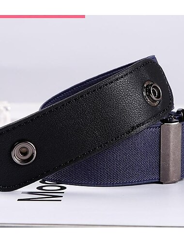  cinturón perezoso directo de fábrica japonés unisex jeans elásticos que combinan con todo cinturón invisible sin costuras