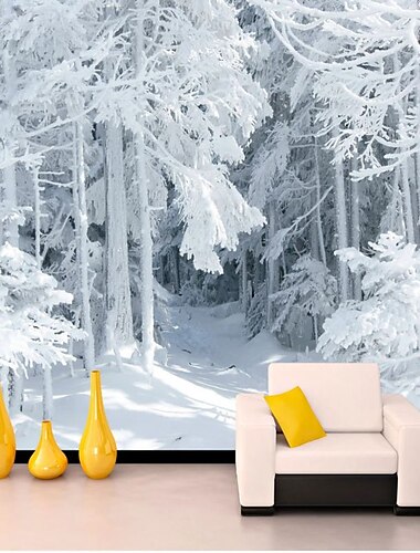  Coole Tapeten, Naturtapete, Wandbild, schwarz-weiß, abziehbares PVC/Vinyl-Material, selbstklebend/Kleber erforderlich, Wanddekoration, Wandbild für Wohnzimmer, Schlafzimmer