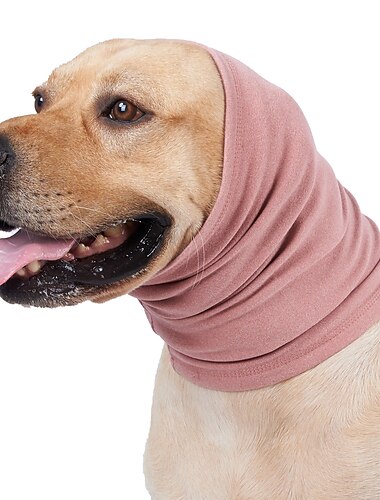  nuova sciarpa calda lenitiva per cani da compagnia in lana di coniglio, anti-tuono, anti-spavento
