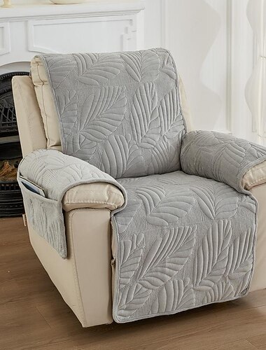  hvilestoltrekk slipcover salvie grønn sofatrekk blad jacquard sofa sofatrekk møbelbeskytter med elastiske stropper for kjæledyr barn barn hund katt