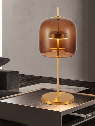  Lese Lampe / Nachttischlampen Dekorativ Moderne zeitgenössische / Traditionell-Klassisch LED-Stromversorgung Für Geschäfte / Cafés / Aufkleber für Bürowände Metall AC100-240V Silber / Bernsteinfarbe
