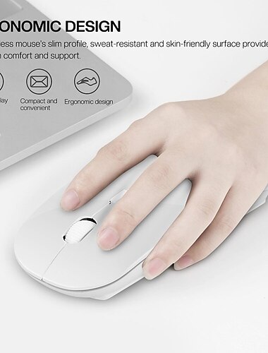  Nouvelle arrivée mode ultra mince mince 2.4 ghz usb souris optique sans fil souris récepteur pour ordinateur pc portable