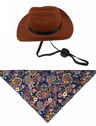  Hund Katze Bandanas & Hüte Dreieck Lätzchen Zubehör Halloween-Kostüm Vintage Mode Atmungsaktiv Weich Waschbar Bequem Outdoor Alltagstauglich Hundebekleidung for Bichon Frise Zwergspitz Baby Haustier