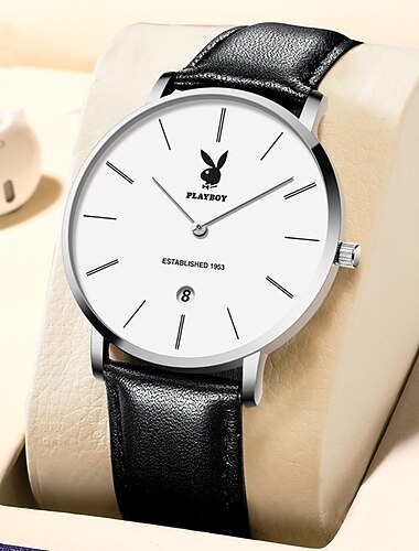  pánský hodinkový kalendář jednoduché business fashion quartz hodinky vodotěsné pánské hodinky