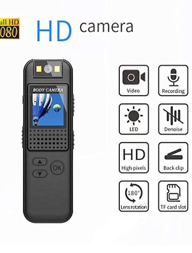  nieuwe hd mini dv infrarood nachtzichtrecorder 180 graden roterende lens buitensportcamera