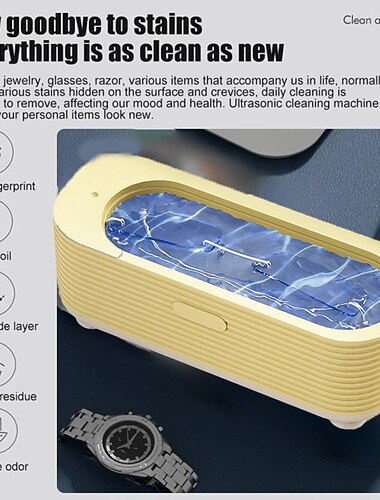  multifunctionele reinigingsmachine sieraden make-up borstel brillenreiniger draagbare mini elektrische reinigingsdoos