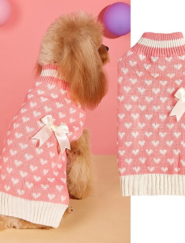  Hund Katze Pullover Jumper Mode Cool Winter Atmungsaktiv Weich Waschbar Bequem Halloween Outdoor Alltagstauglich Hundebekleidung for Bichon Frise Zwergspitz Baby Haustier Papillon Klein
