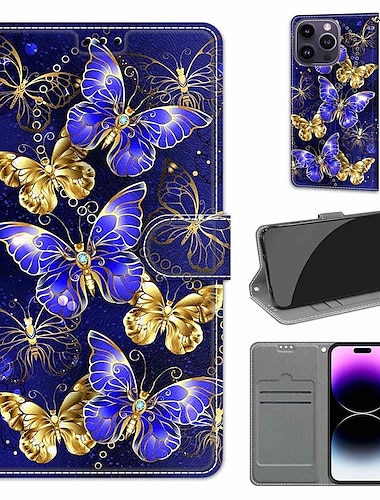  telefono Custodia Per iPhone16 iPhone 15 Pro Max Plus iPhone 15 Pro Max 14 Plus 13 12 11 Pro Max Porta carte di credito Copertina ribaltabile Con supporto Protettivo per tutto il corpo Slot per schede