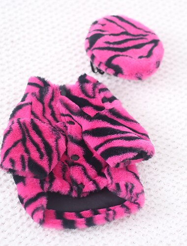  Dog Cat Coat Jacket Fashion Cute Winter Breathable Soft Washable Comfortable Outdoor Casual Daily Dog Clothing for Bichon Frise Pomeranian Baby Pet Papillon Small