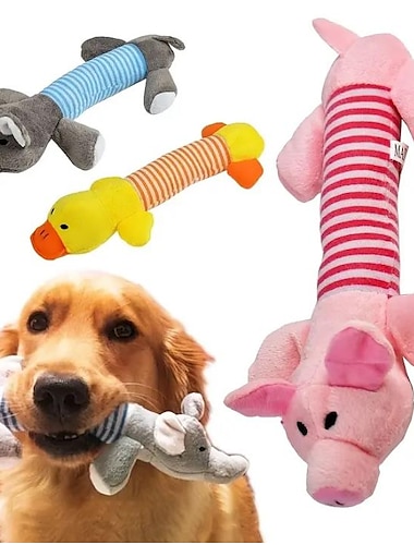  Juguete con forma de elefante para morder perros: ¡juguete masticable duradero para masticadores agresivos!