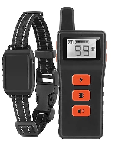  Trainieren Sie Ihren Hund richtig mit diesem wasserdichten elektrischen Trainingshalsband mit Fernbedienung – Shock & Vibration inklusive!