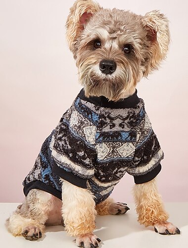  Chien Chat Pull ancien Occasionnel Hiver Respirant Doux Lavable Confortable Extérieur Décontracté Quotidien Vêtements pour Chiens for Bichon Frisé Spitz Nain Bébé Animal Papillon Petit