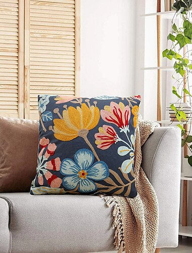  Coussins décoratifs oreillers les plus cool housse de coussin brodée pastorale maison canapé tête de lit coussin bureau canapé canapé lombaire