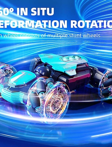  gebaar inductie twist auto 2.4g afstandsbediening terreinwagen lichte drift stunt auto jongen speelgoedauto
