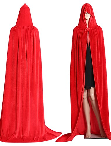  Mittelalterlich Renaissance Umhang Ren Faire Hexe Wikinger Ranger Unisex Keltisch Vikinger Fantasie Halloween Karneval Leistung Party Erwachsene Umhang Ganzjahres